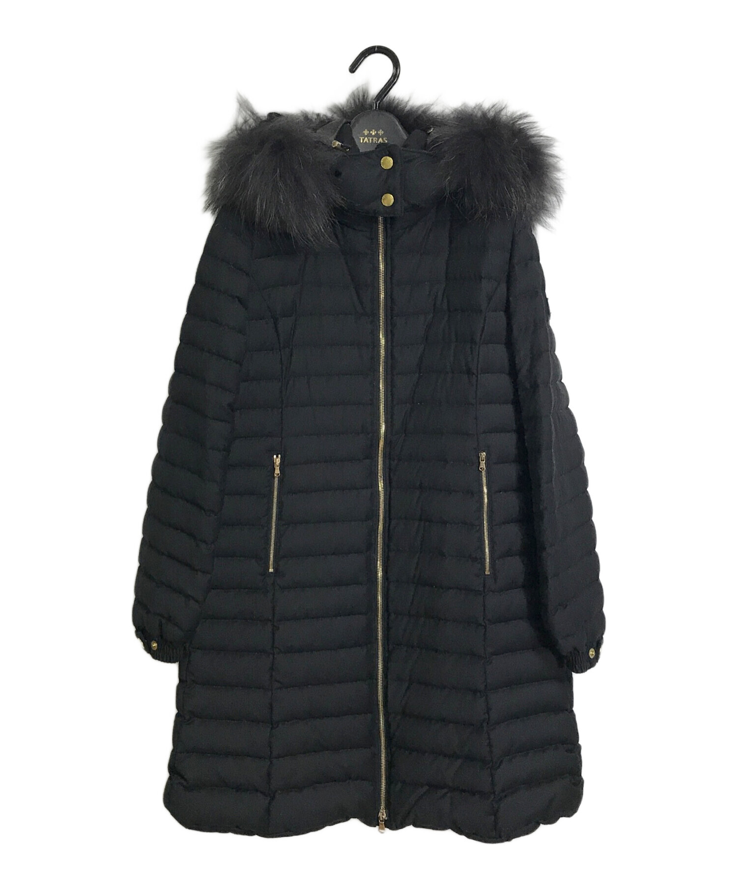 中古・古着通販】TATRAS (タトラス) CIMA ダウンコート ブラック