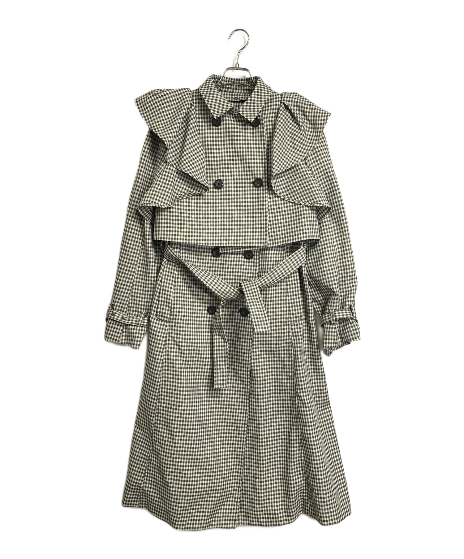 中古・古着通販】CELFORD (セルフォード) 3WAYフリルトレンチコート