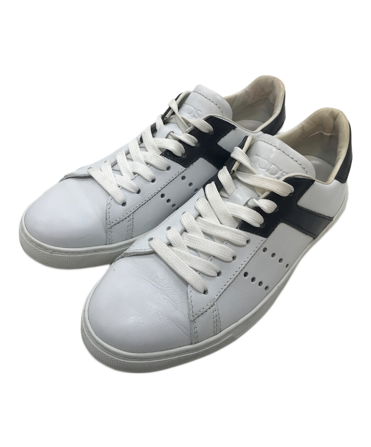 中古・古着通販】TOD'S (トッズ) レザースニーカー イタリア製 中古・古着通販】TOD'S (トッズ) レザースニーカー イタリア製
