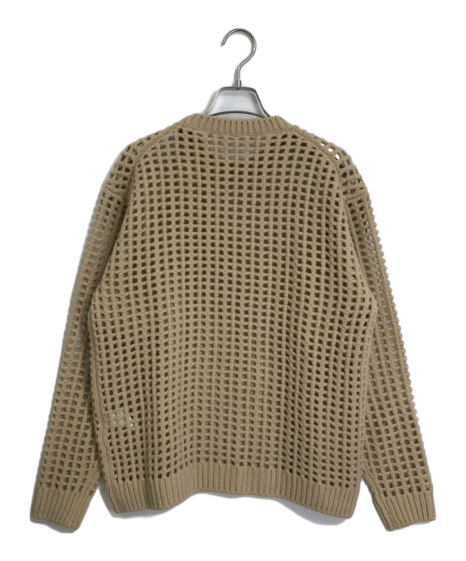 中古・古着通販】AURALEE (オーラリー) WOOL FELT YARN MESH ニット