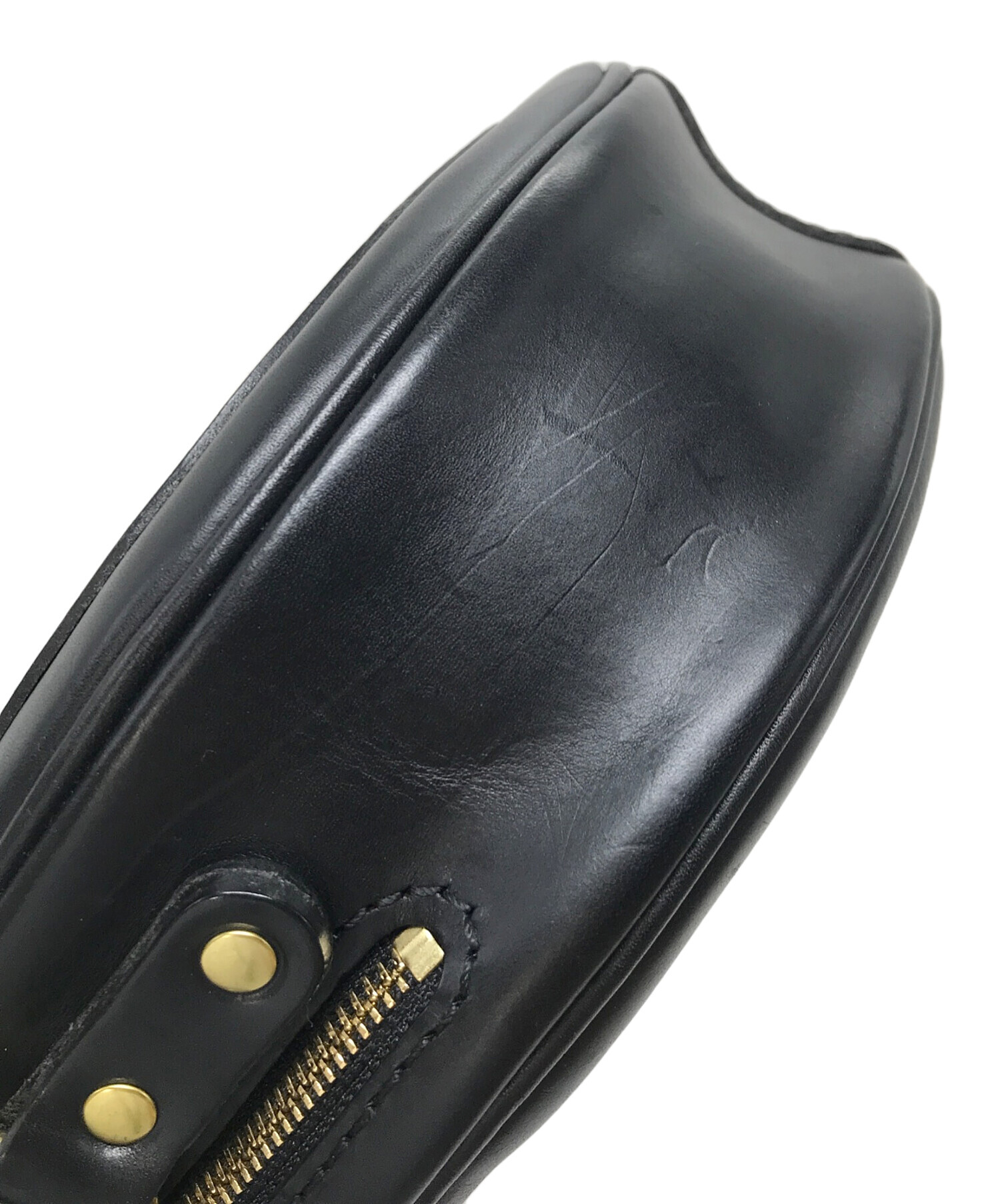 中古・古着通販】Herz (ヘルツ) レザーショルダーバッグ セリニバッグ