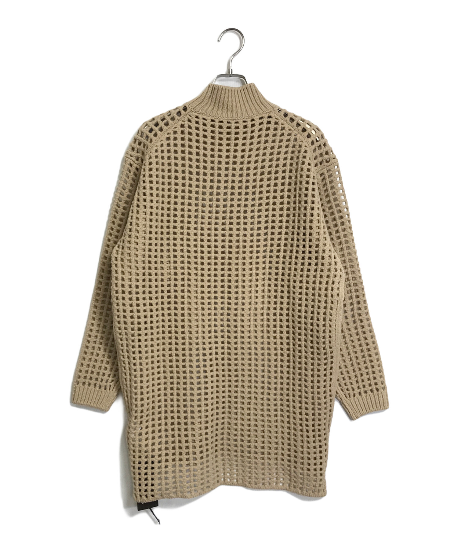 中古・古着通販】AURALEE (オーラリー) WOOL FELT YARN MESH KNIT MOCK
