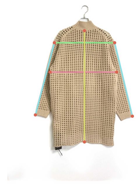 中古・古着通販】AURALEE (オーラリー) WOOL FELT YARN MESH KNIT MOCK