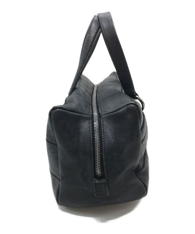 中古・古着通販】CHANEL (シャネル) キャビアスキンチョコバーミニ