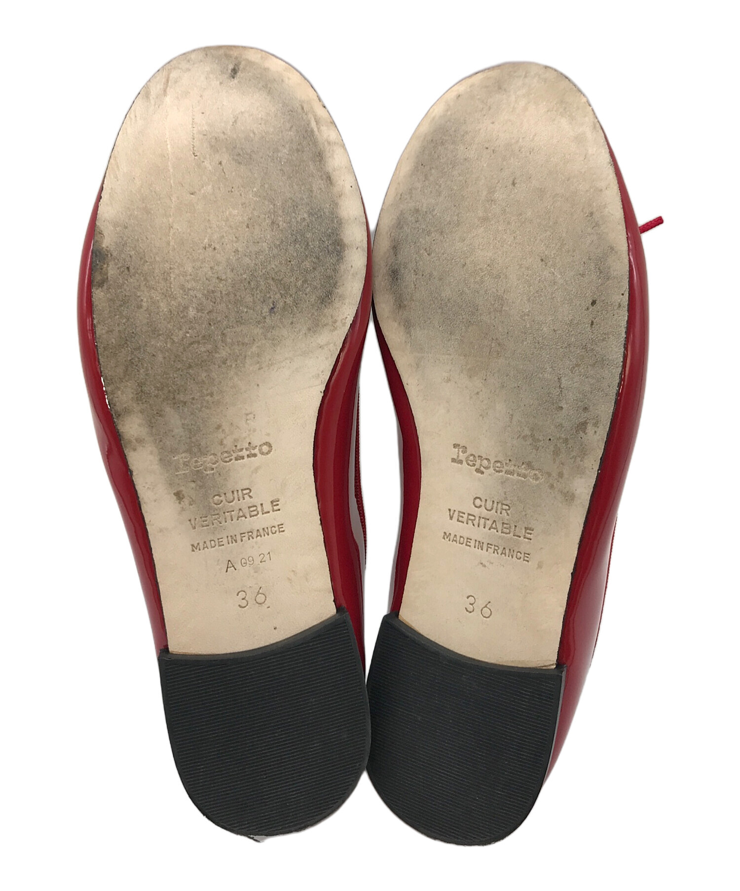 中古・古着通販】Repetto (レペット) エナメルバレエシューズ フラット