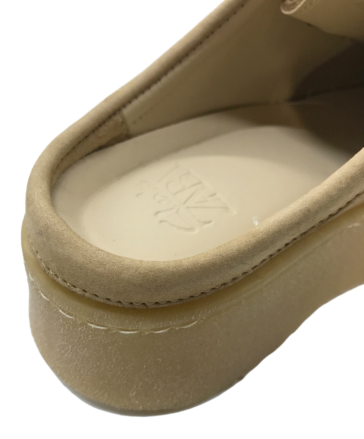 Clarks ZARA レザーミュール クロッグサンダル　26cm UK6 中古・古着通販】CLARKS (クラークス) ZARA (ザラ) ワラビー