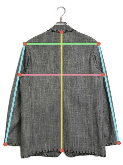 中古・古着通販】Ernie Palo (アーニーパロ) 刺繍テーラードジャケット