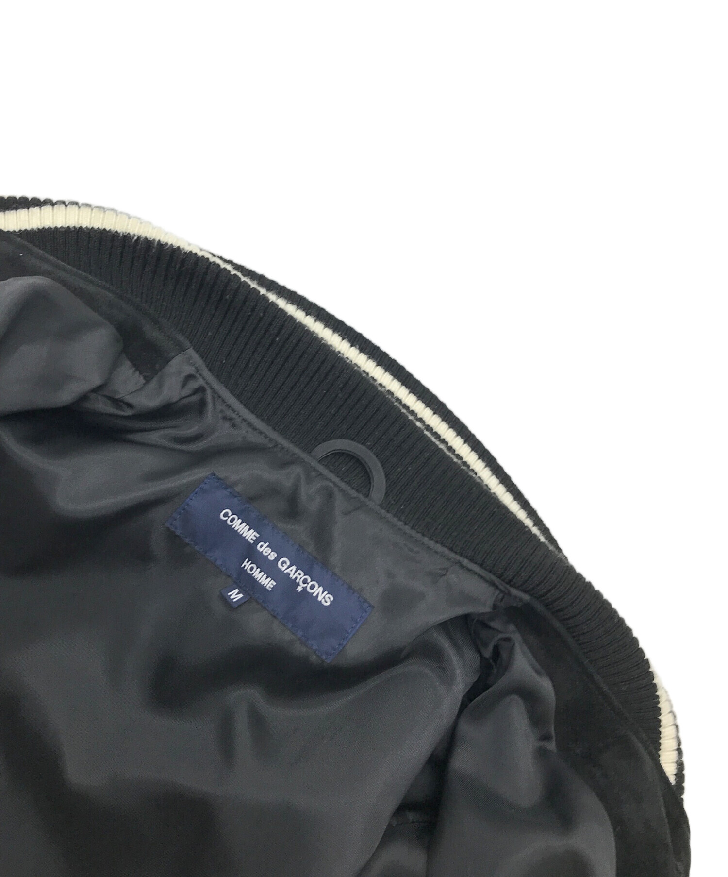 COMME des GARÇONS HOMMEスエードスタジャン ギャルソン 中古・古着通販】COMME des GARCONS HOMME (コムデギャルソン