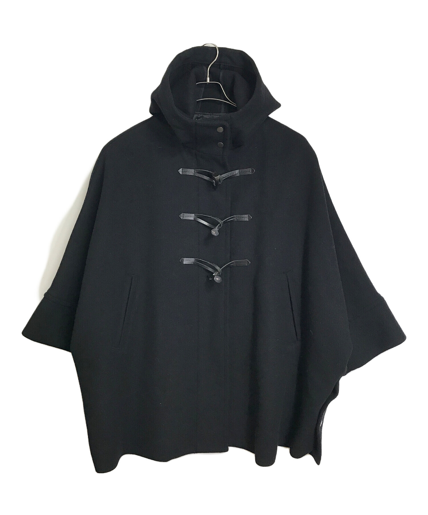 【新品未使用タグ付き】FRAMeWORK♡メルトンダッフルポンチョコート◆38 新品 FRAMeWORK フレームワーク メルトンダッフルポンチョコート