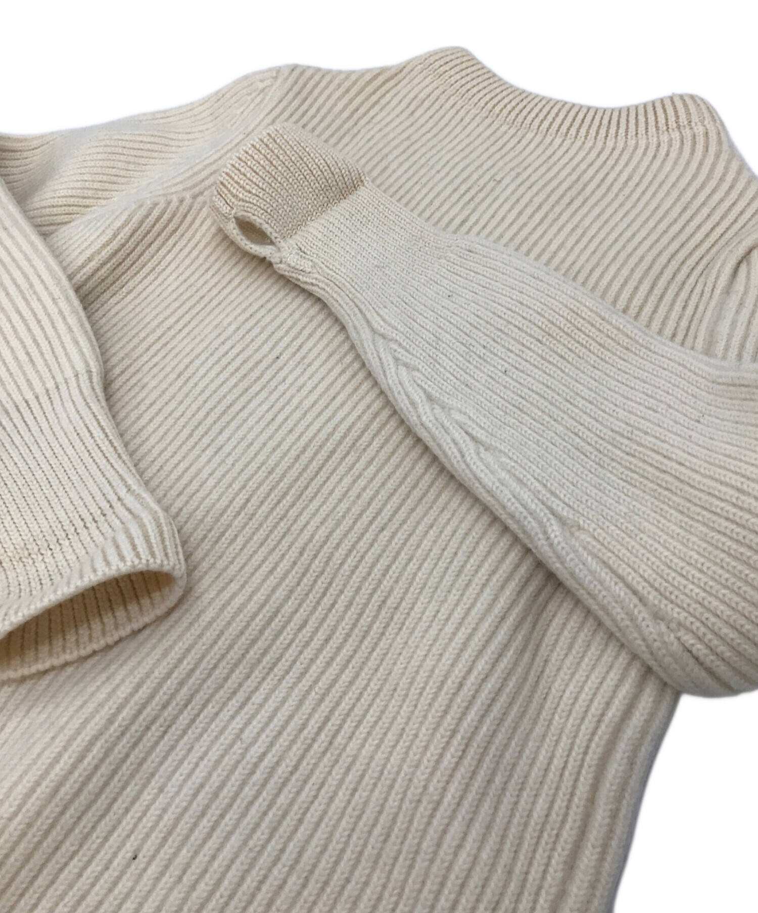 ANDERSEN-ANDERSEN アイボリー セーター S ANDERSEN-ANDERSEN ニット・セーター S アイボリー 【古着】