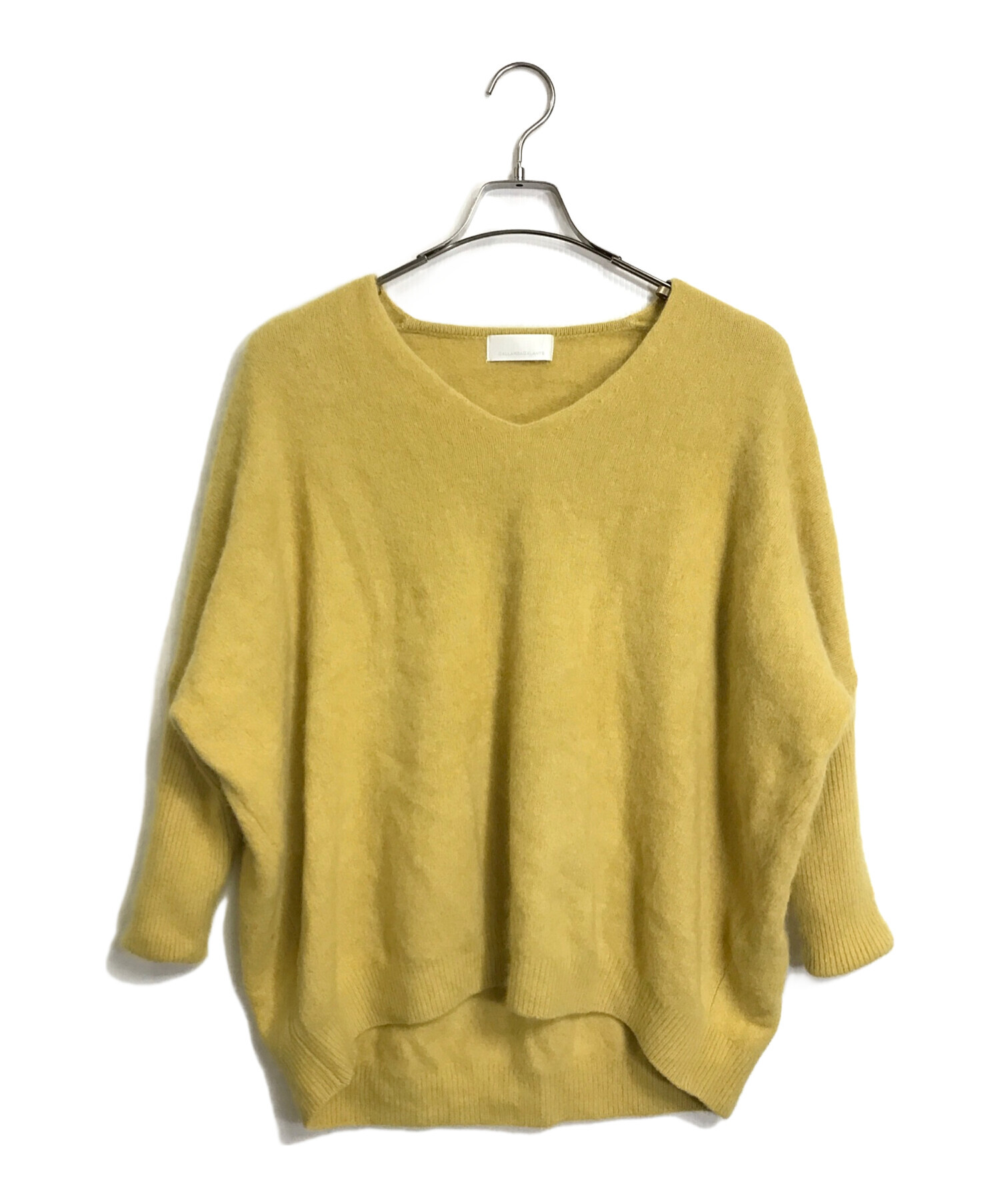 美品✨ガリャルダガランテ　オーバーラクーンニット　ゆったり　ラクーン100% 中古・古着通販】GALLARDA GALANTE (ガリャルダガランテ) オーバー