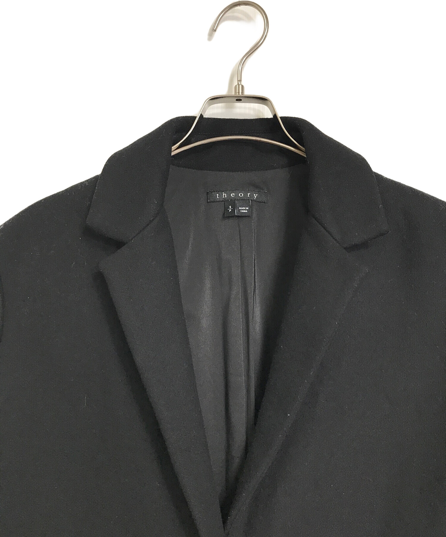 中古・古着通販】theory (セオリー) カシミヤ混チェスターコート 