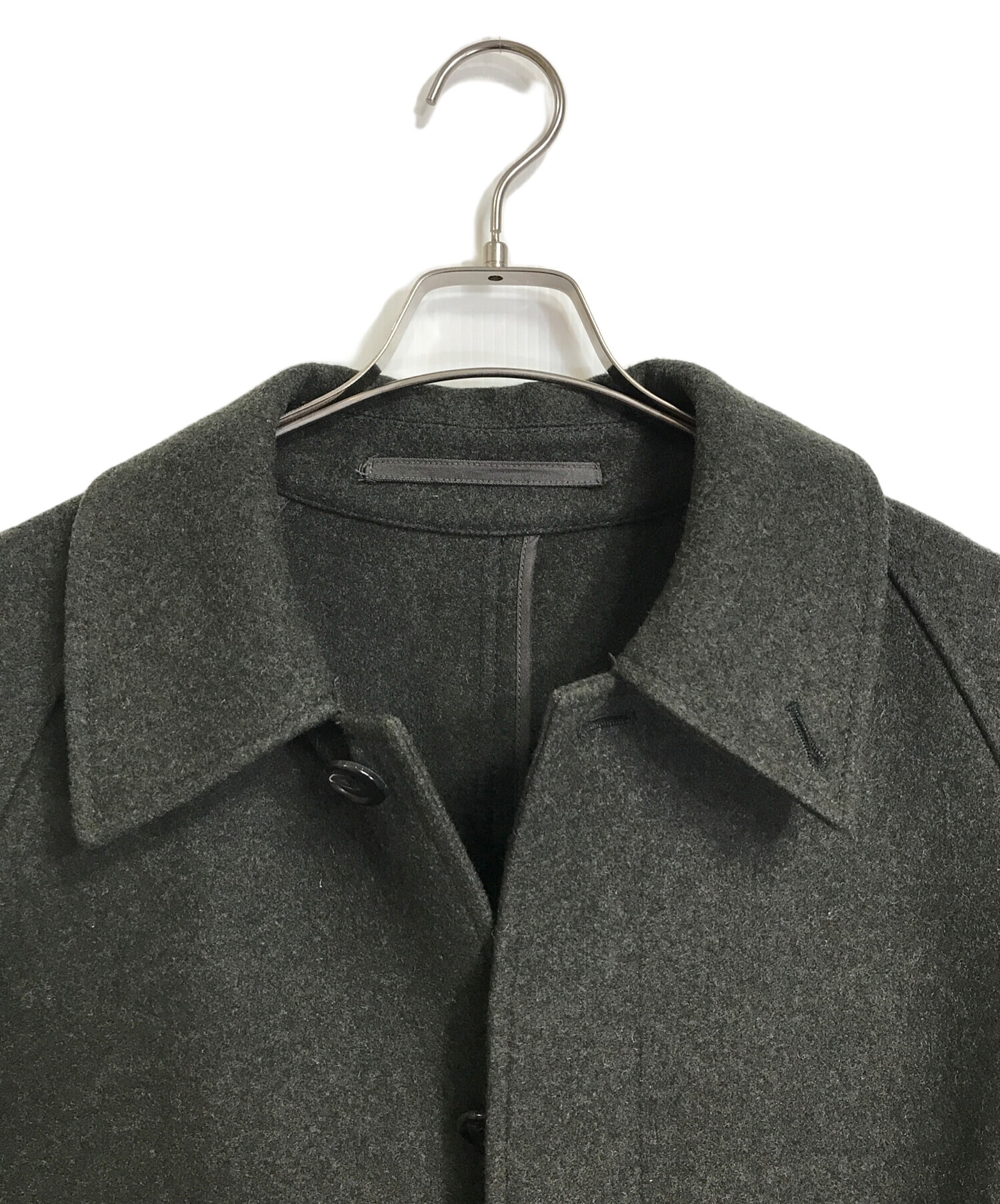 極肉厚Steven Alan FLAT MELTON BALMACAANCOAT Steven Alan（スティーブンアラン）の「＜Steven Alan＞ FLAT MELTON