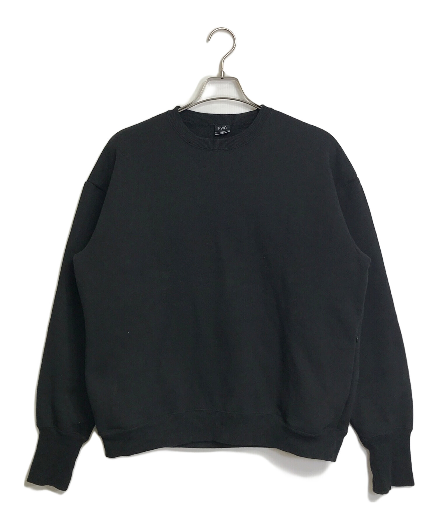 新品　PWA　プア　スウェット 中古・古着通販】PWA (プア) 裏起毛スウェット ブラック サイズ:S