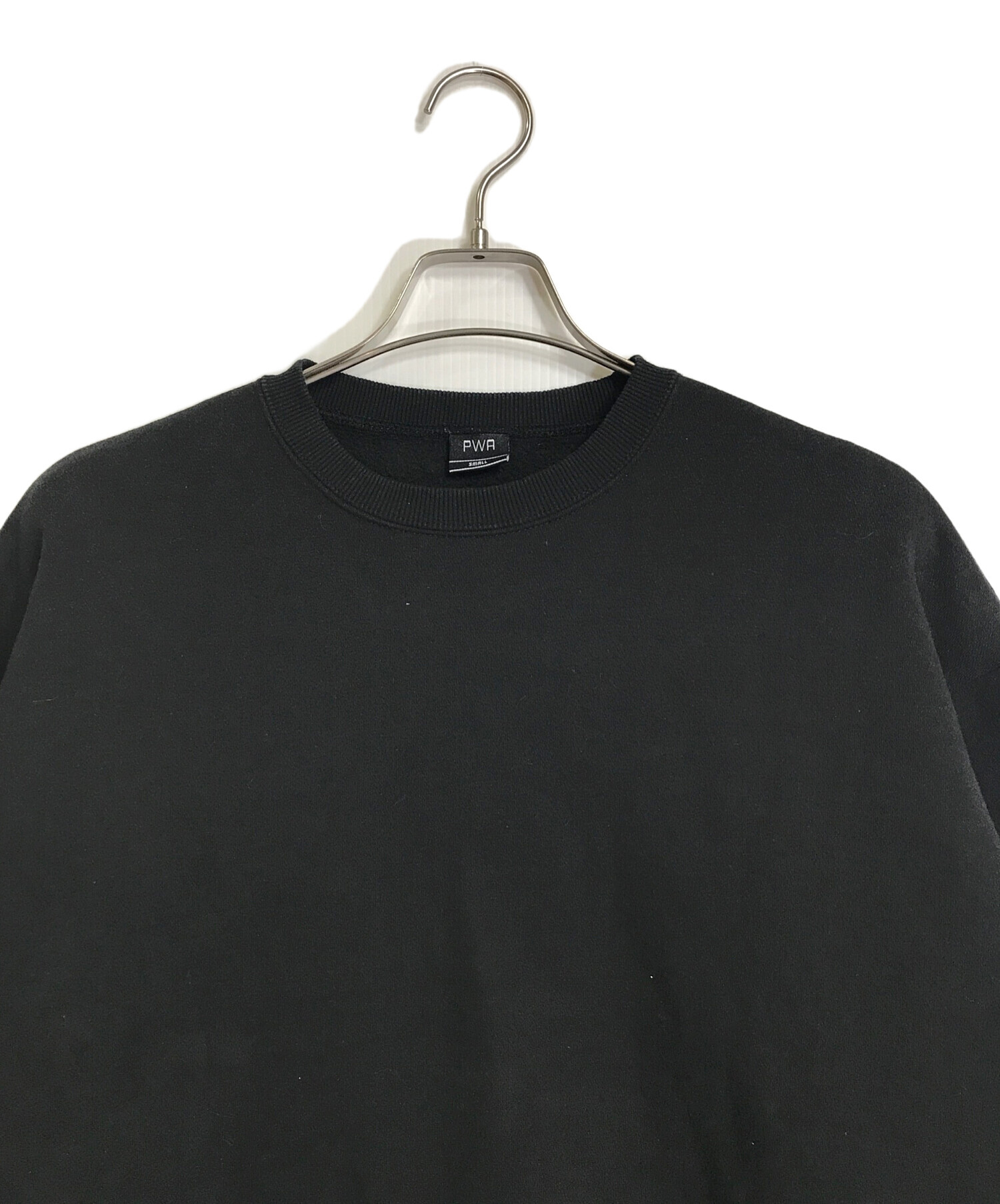 中古・古着通販】PWA (プア) 裏起毛スウェット ブラック サイズ:S