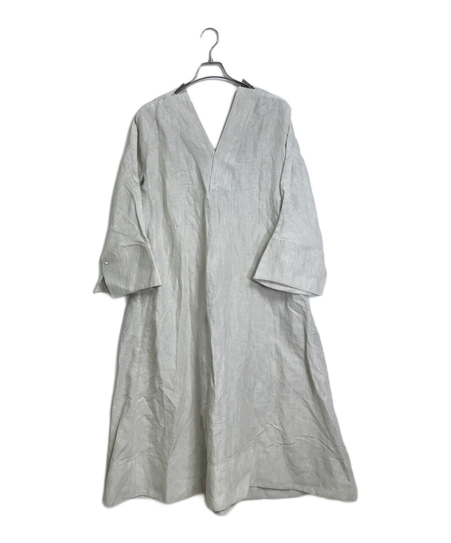 中古・古着通販】CHAOS (カオス) アルパカリネンカフカワンピース  