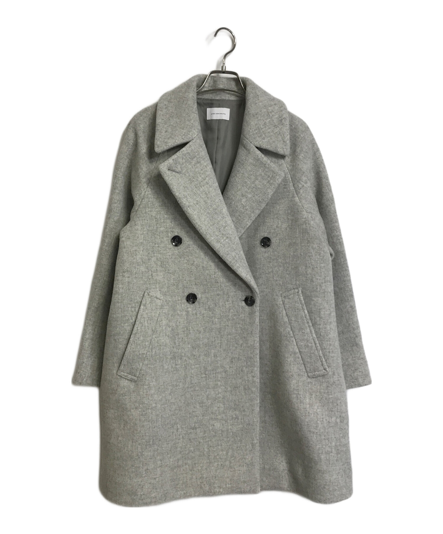 グリーンレーベルリラクシング ダブルテーラード コート