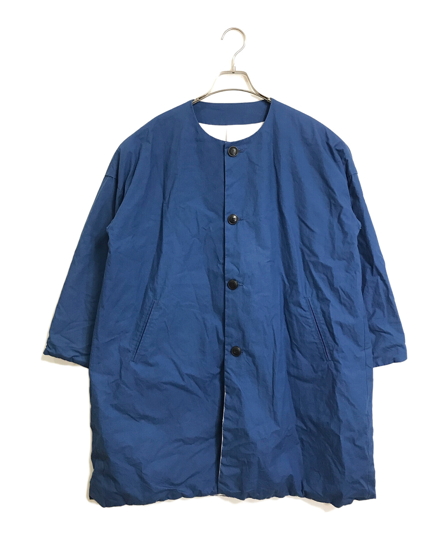中古・古着通販】ironari (イロナリ) ノーカラーサクラコート アウター  