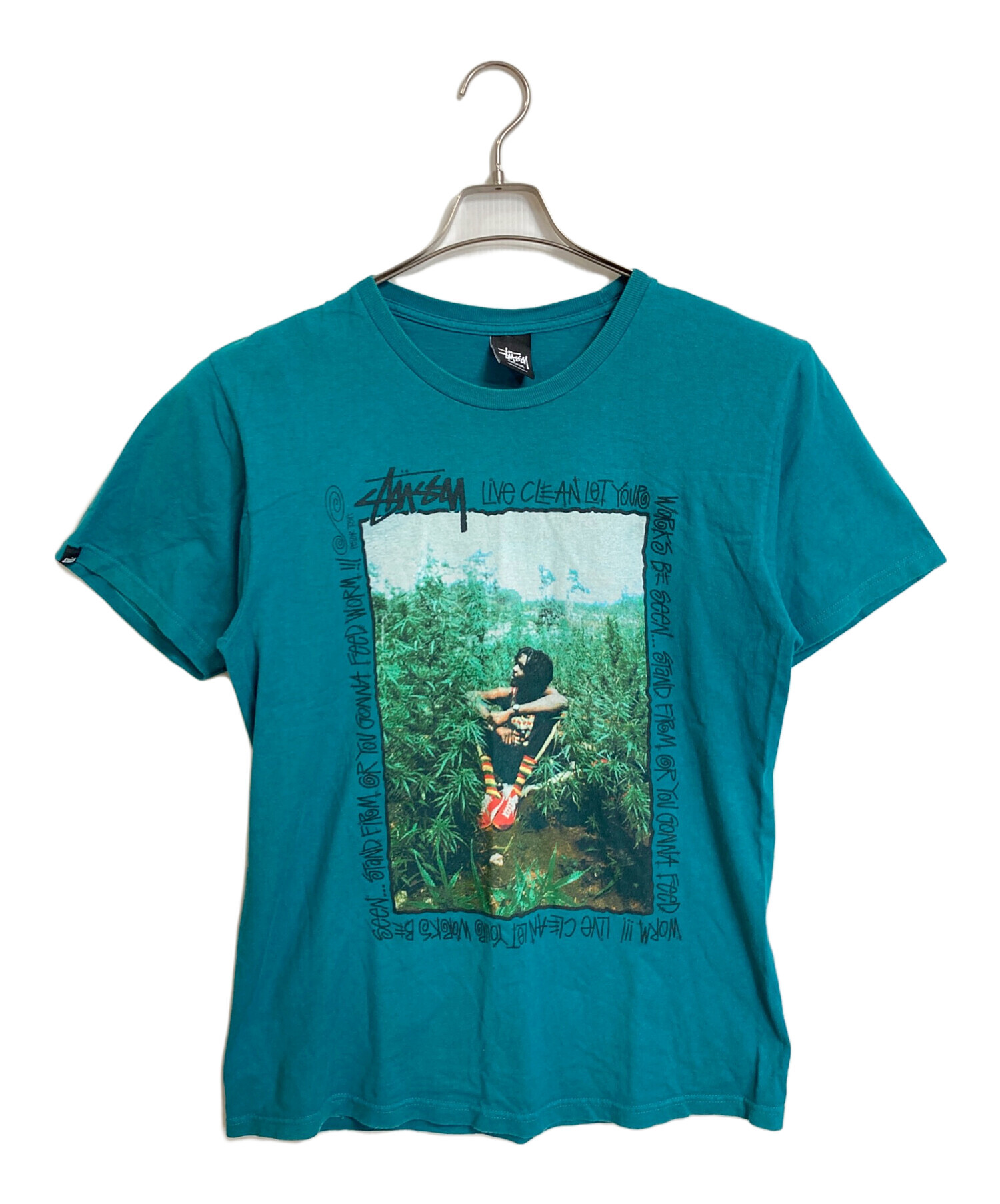 中古・古着通販】stussy (ステューシー) Peter Tosh フォトTシャツ 