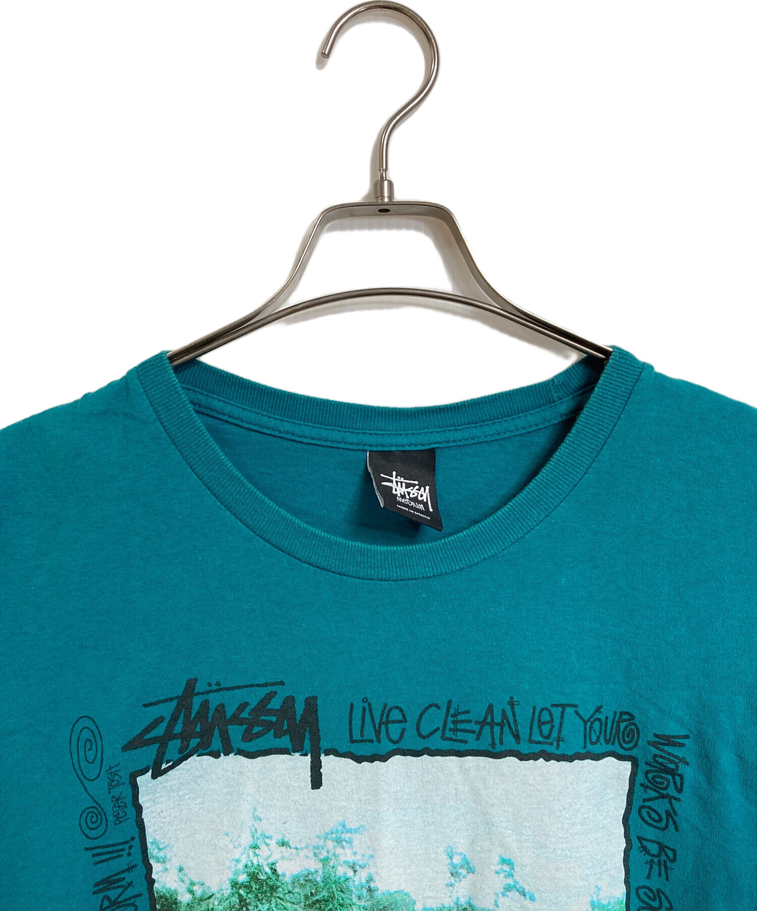 中古・古着通販】stussy (ステューシー) Peter Tosh フォトTシャツ 