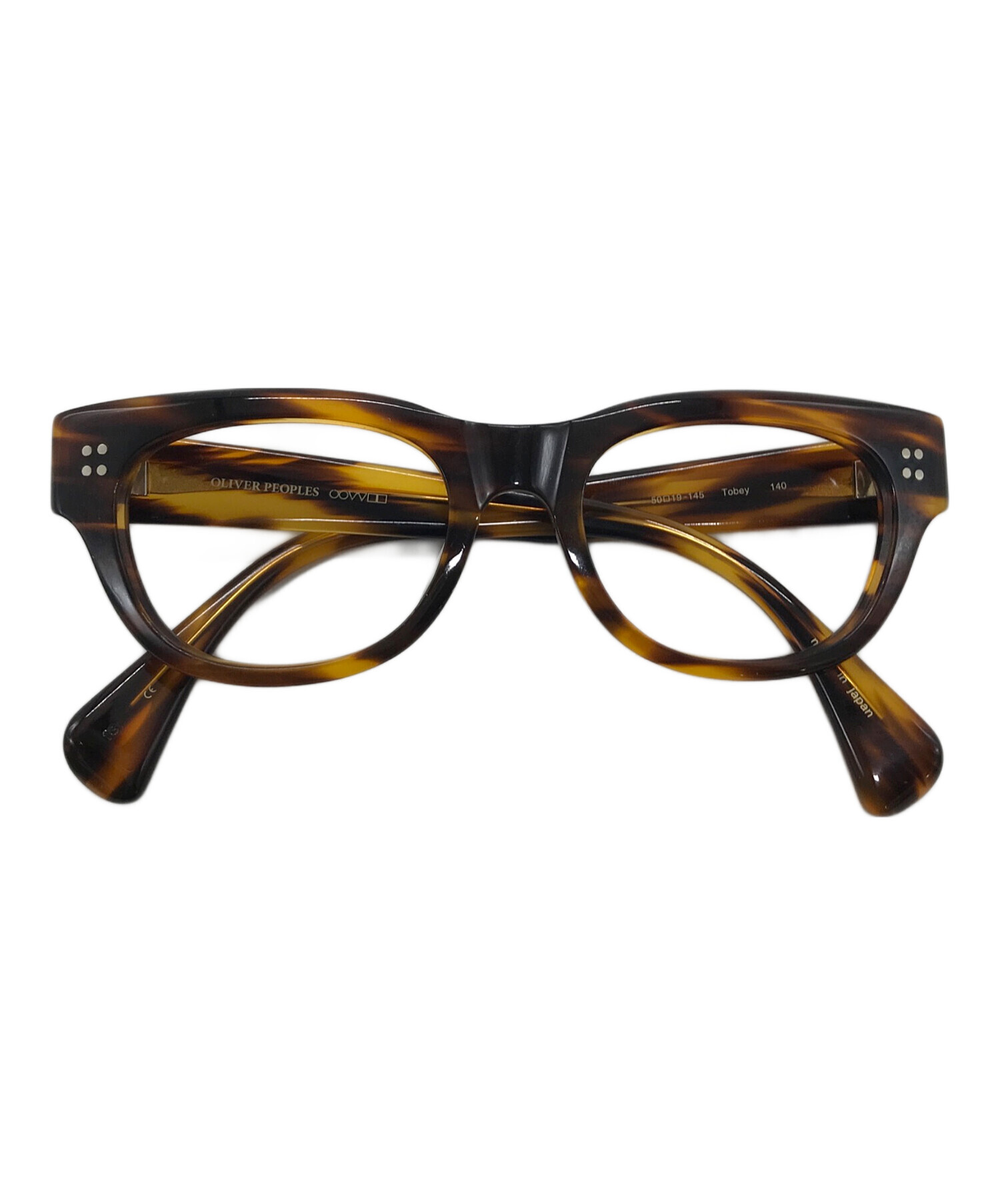 中古・古着通販】OLIVER PEOPLES (オリバーピープルズ) tobey セルフ  