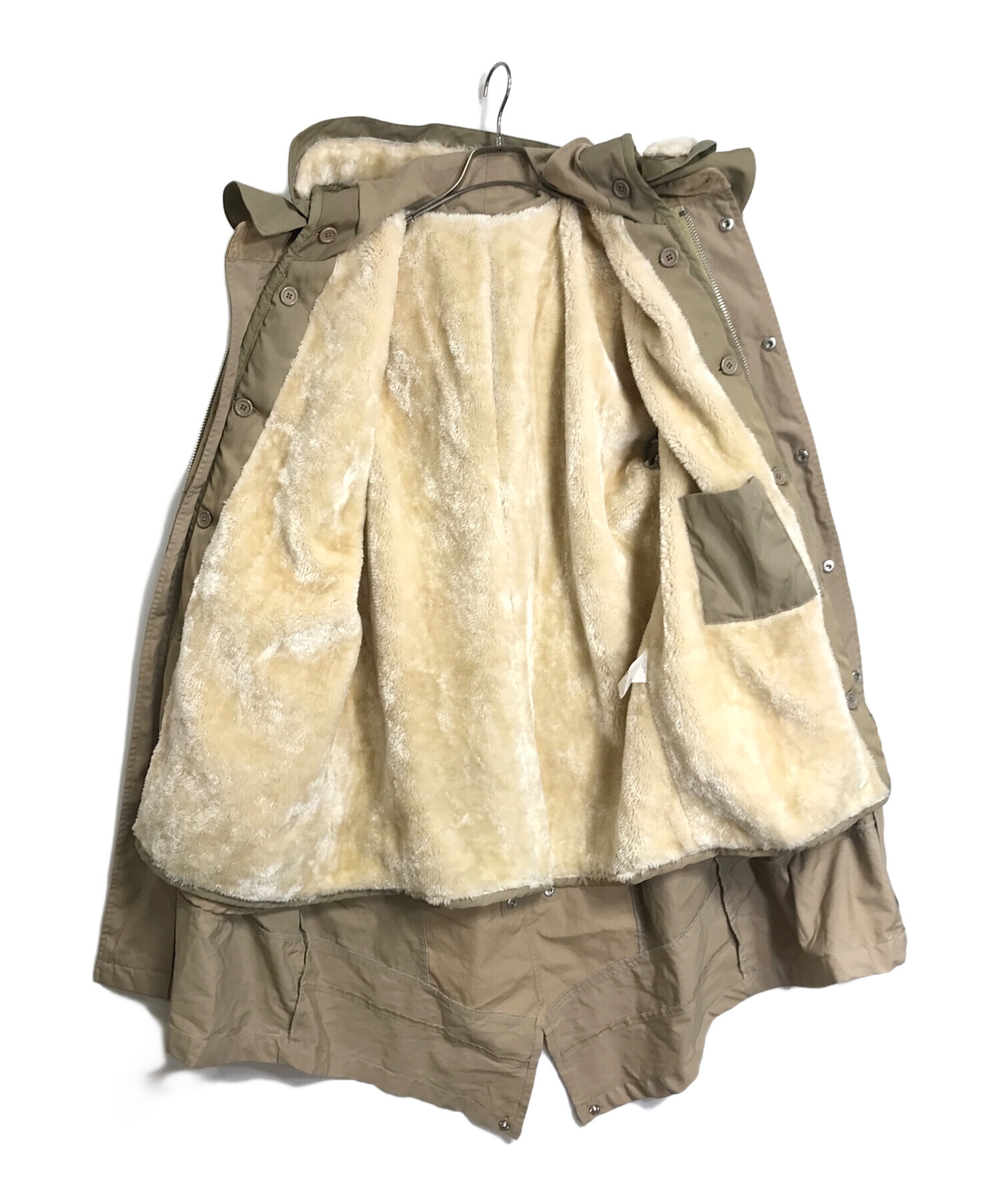 中古・古着通販】SEEALL (シーオール) ECONSTRUCTED MILITARY PARKA リ 