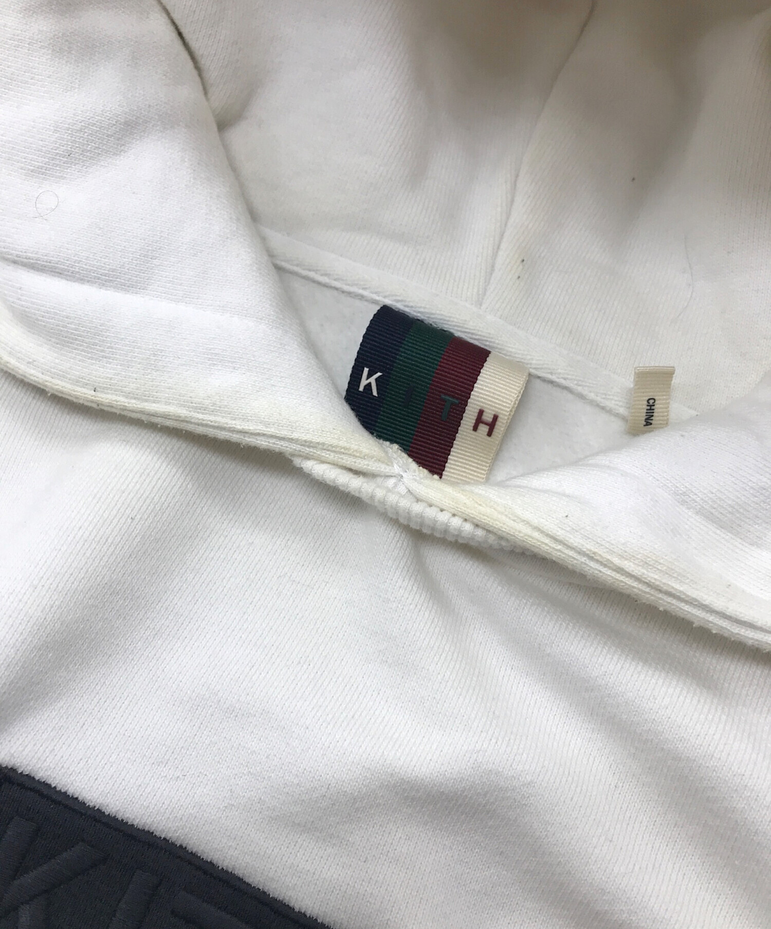 中古・古着通販】KITH (キス) 後付けフードボックスロゴパーカー