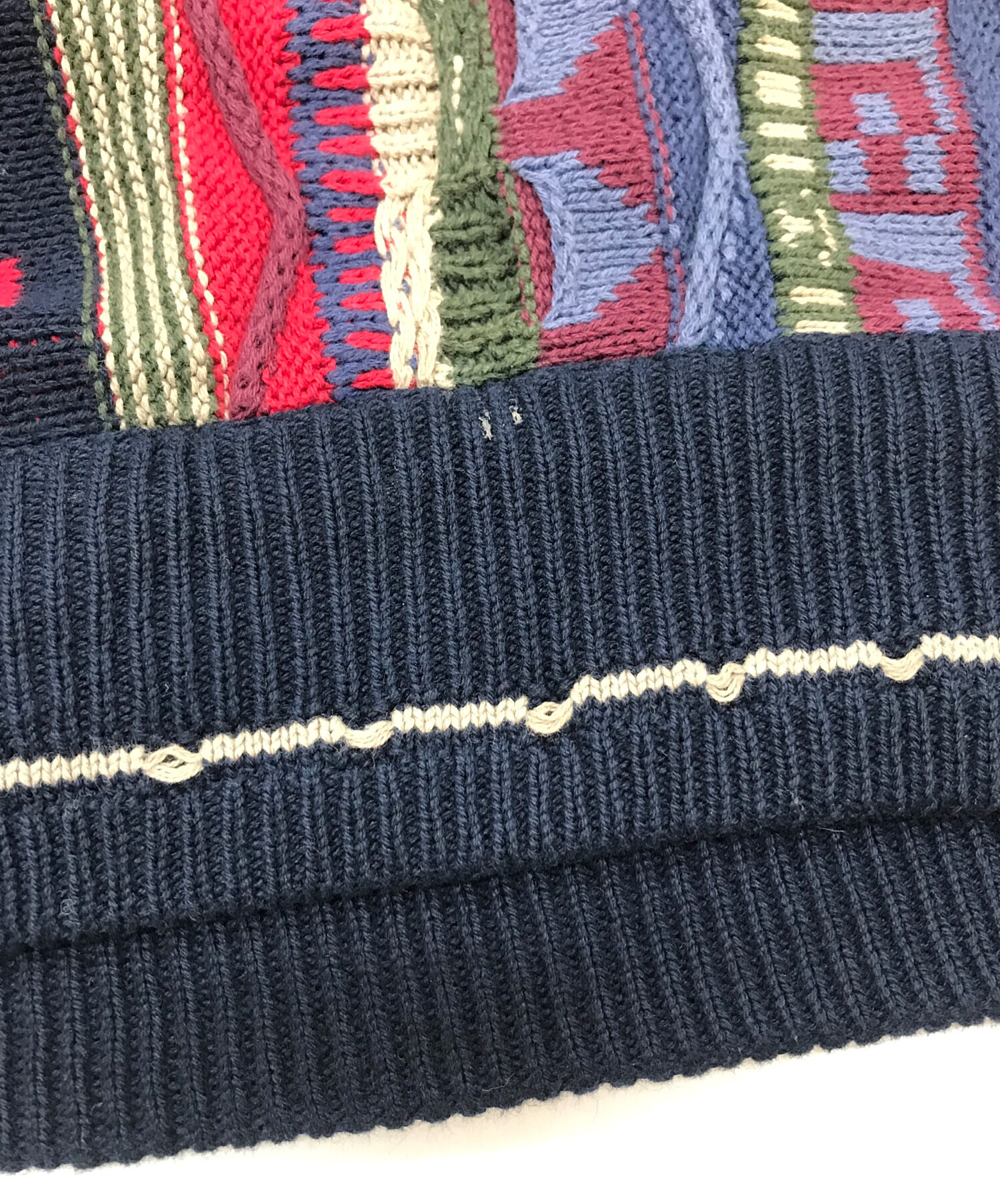 中古・古着通販】COTTON TRADERS (コットン トレーダーズ) 3Dニット