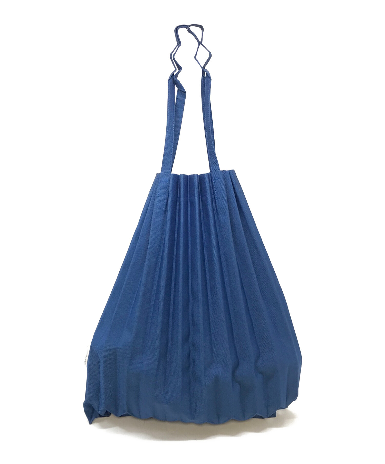 イッセイミヤケ me プリーツ トートバッグ ターコイズ ブルー イッセイミヤケ me プリーツ トートバッグ ターコイズ ブルー