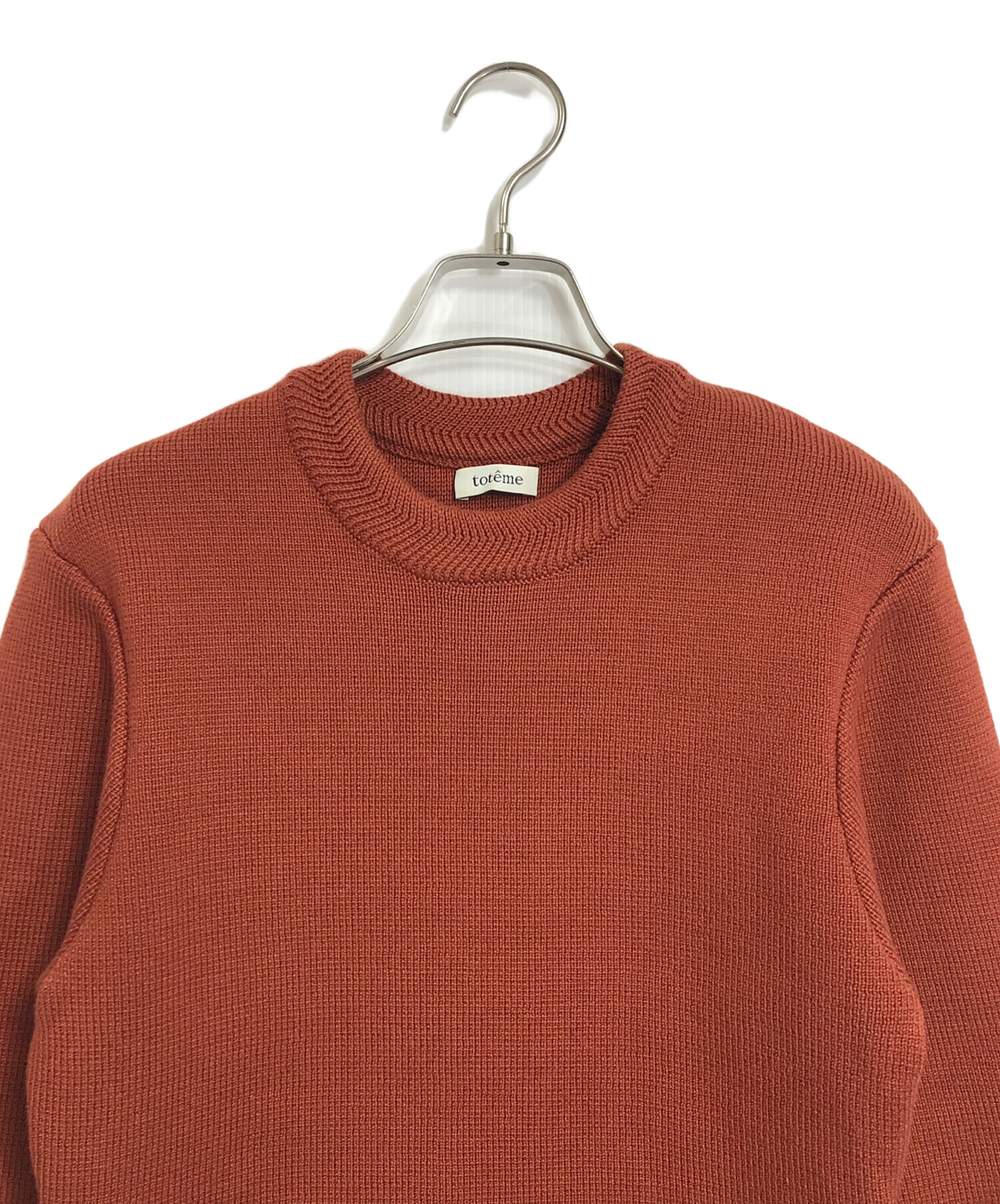 中古・古着通販】toteme (トーテム) パフニット ウールコットン クルー