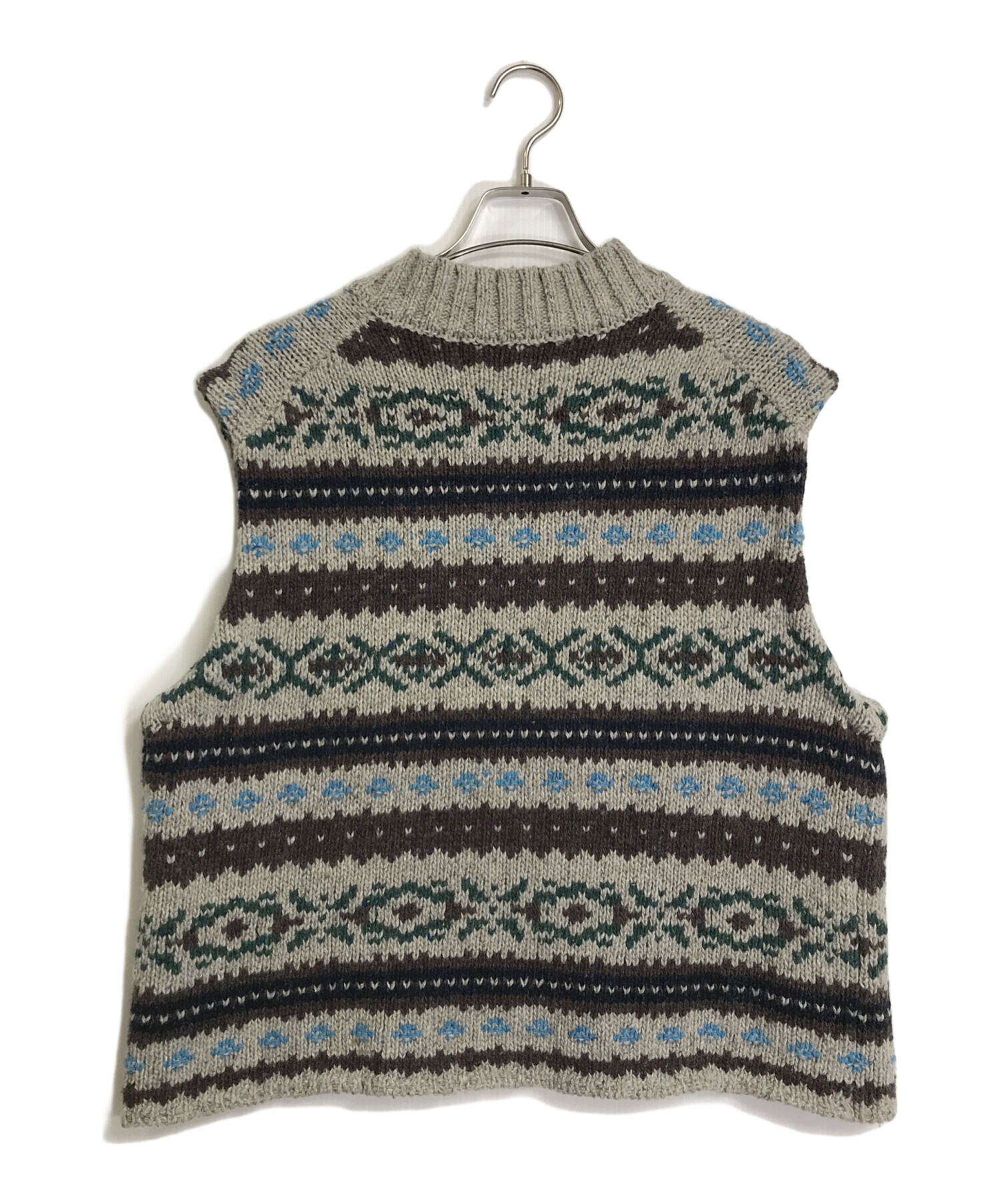 中古・古着通販】Shinzone (シンゾーン) FAIR ISLE VEST フェアアイル