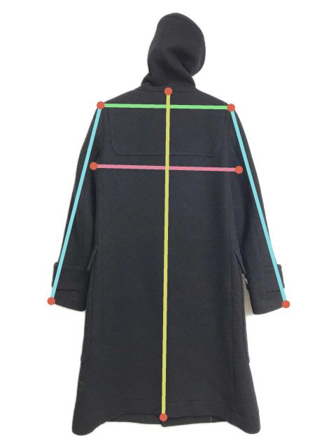 リラクス THE RERACS ジップアップダッフルコート リラクス THE RERACS ジップアップダッフルコート