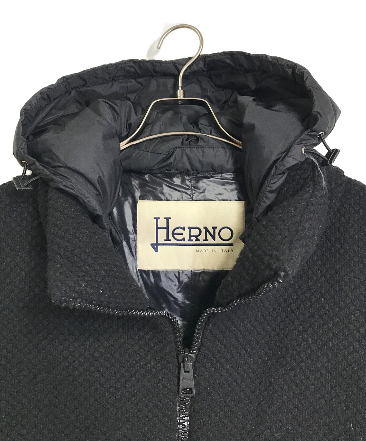 中古・古着通販】HERNO (ヘルノ) ダウン切替 ロングダウンコート