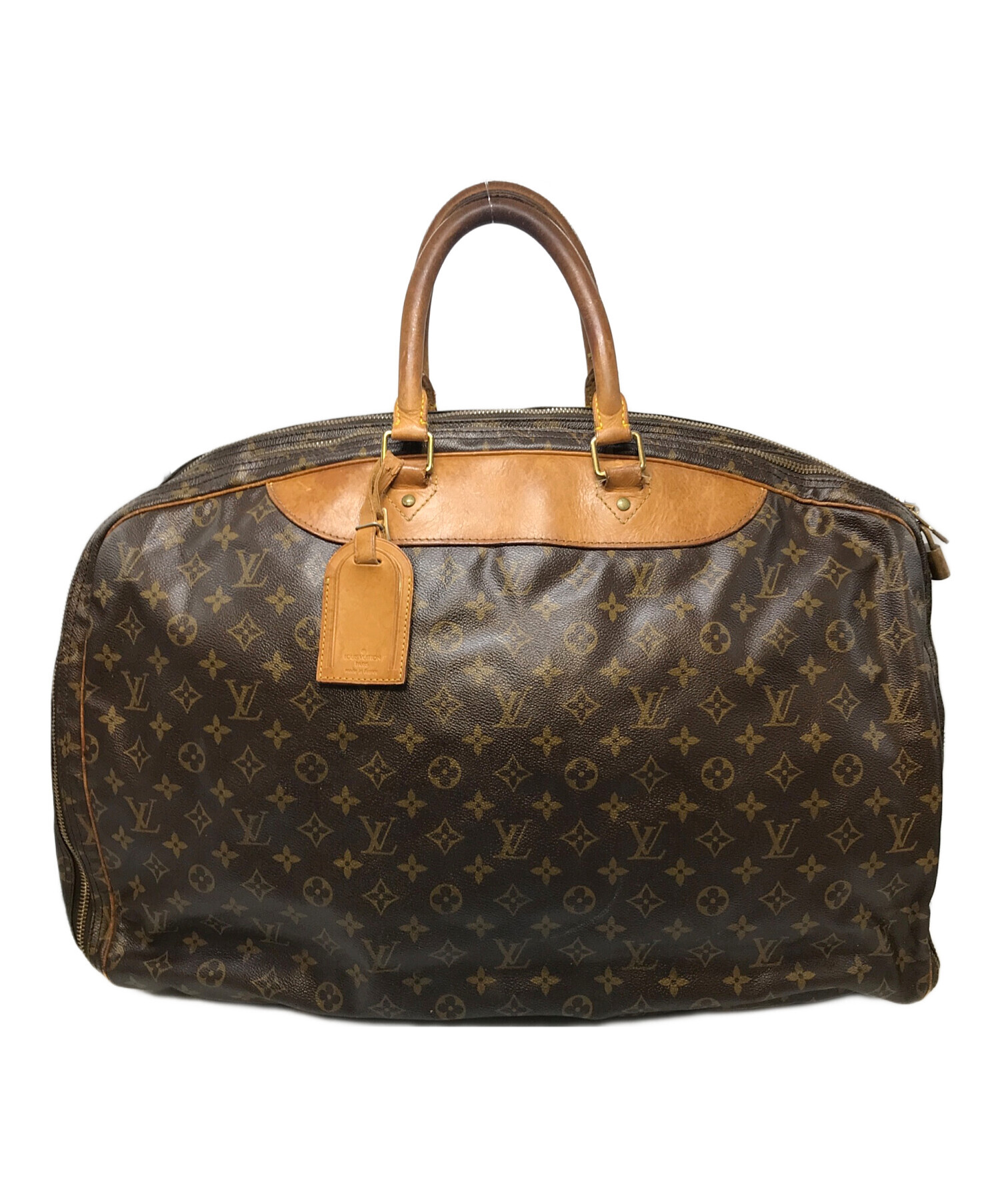 ルイ・ヴィトン ボストンバッグ ブラウン 中古・古着通販】LOUIS VUITTON (ルイ ヴィトン) ボストンバッグ