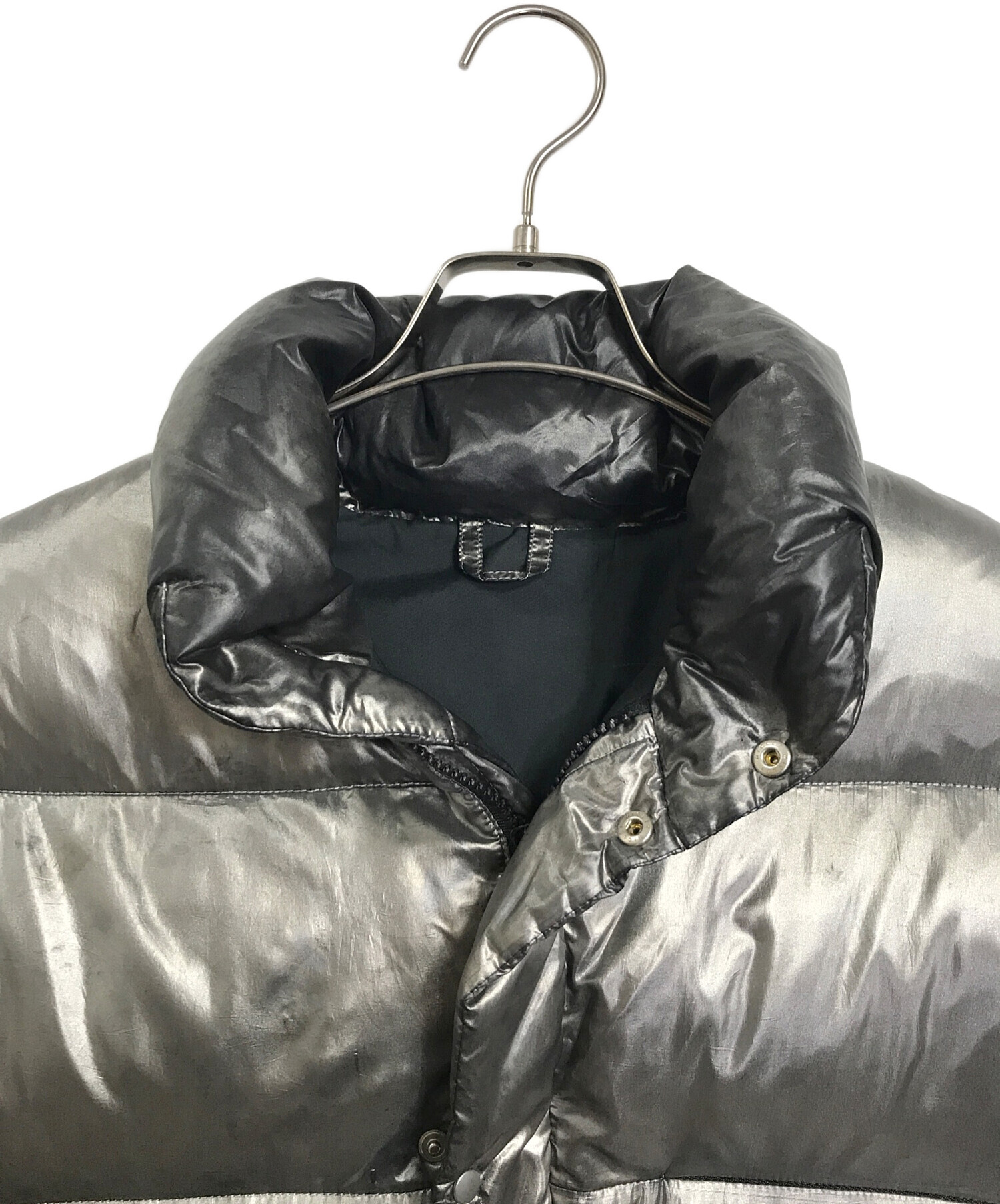 中古・古着通販】UNUSED (アンユーズド) Damage down jacket ダメージ