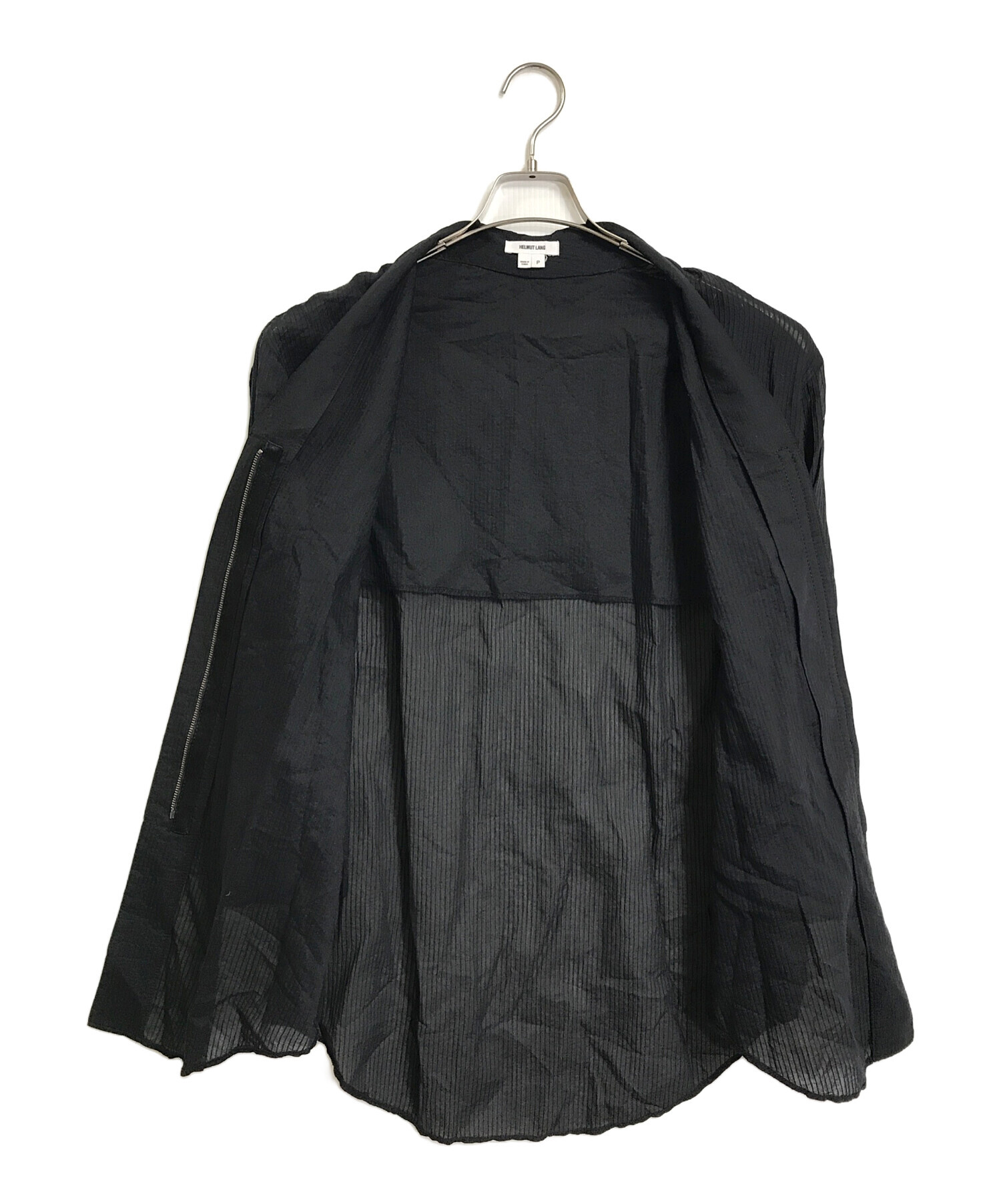 中古・古着通販】HELMUT LANG (ヘルムートラング) ノーカラージップ 