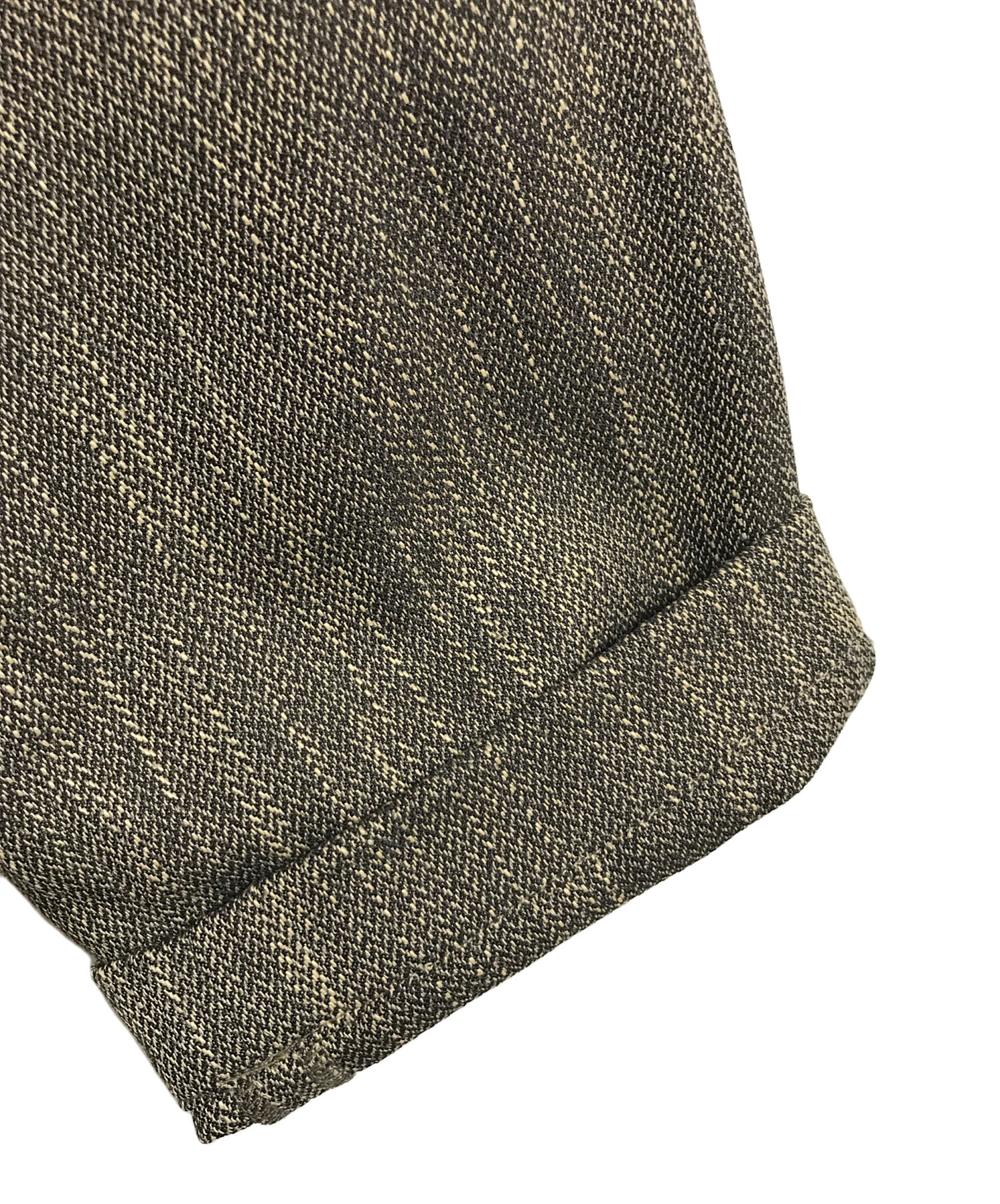 crewre ツイーディヘリンボンジャケット 中古・古着通販】crewre (クルー) ツイーディヘリンボンジャケット