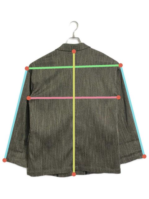 中古・古着通販】crewre (クルー) ツイーディヘリンボンジャケット