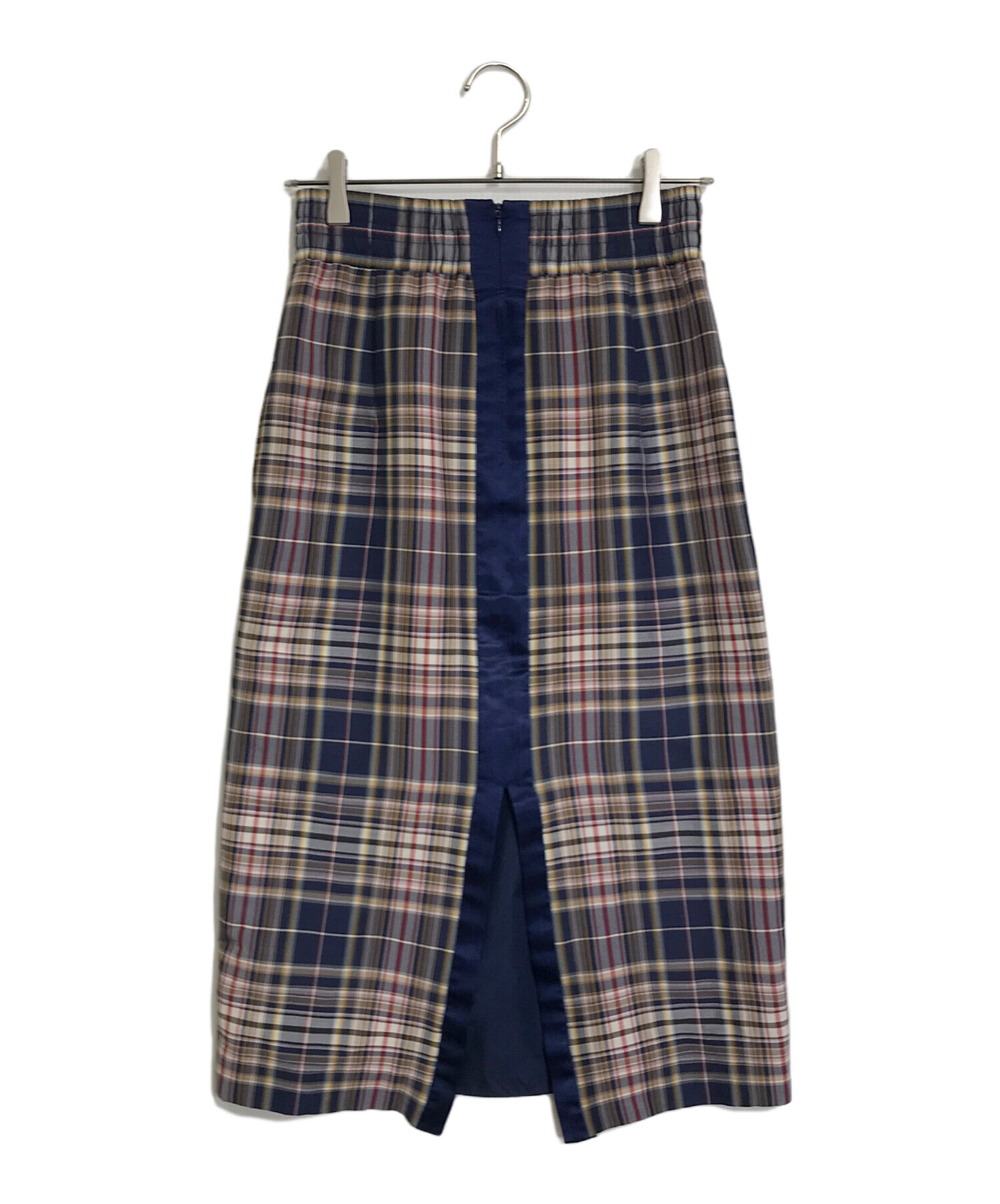 ブラミンク blaminkチェックギャザースカート36 blamink ギンガム