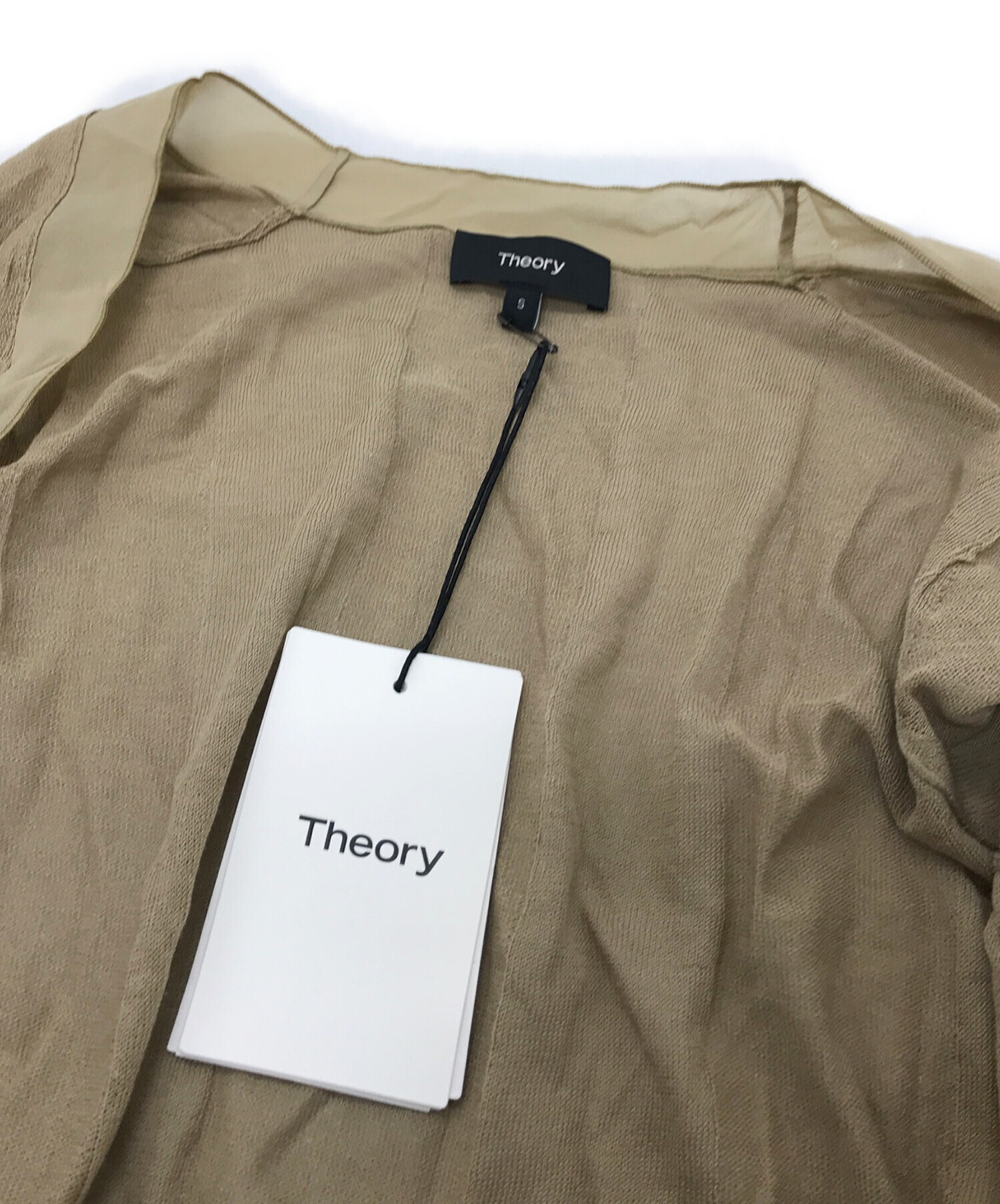 中古・古着通販】theory (セオリー) BEING SUB TRIM LNG CARDI ロング