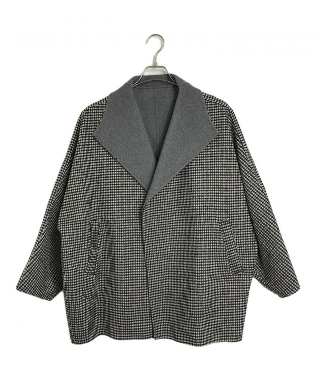 中古・古着通販】Adam et Rope (アダム エ ロペ) スタンドカラーリバー 中古・古着通販】Adam et Rope (アダム エ ロペ) スタンドカラーリバー
