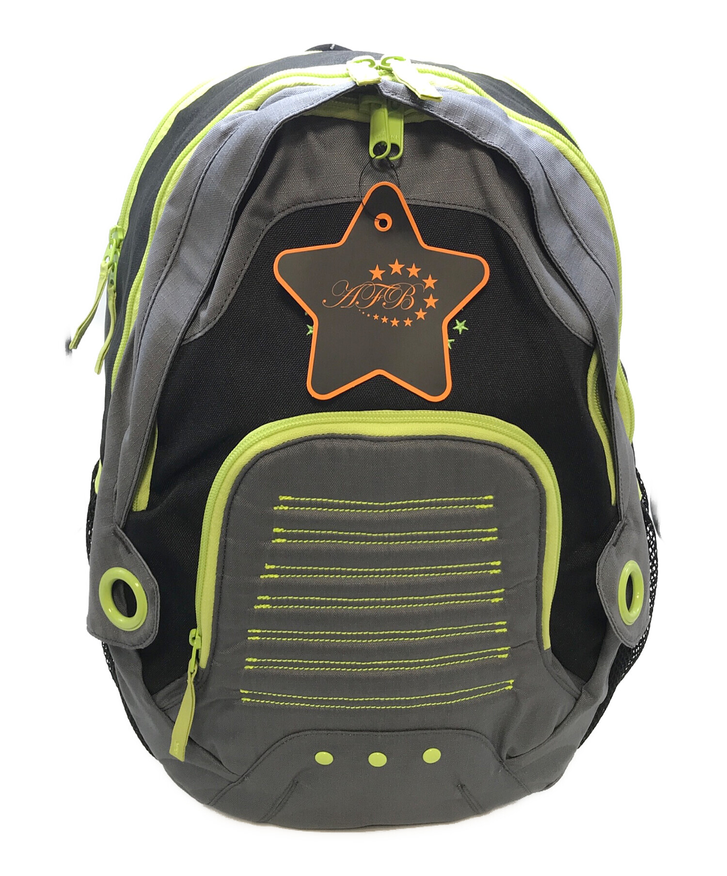 AFB バックパック 中古・古着通販】AFB (エーエフビー) SPORTS BACKPACK グレー×ブラック