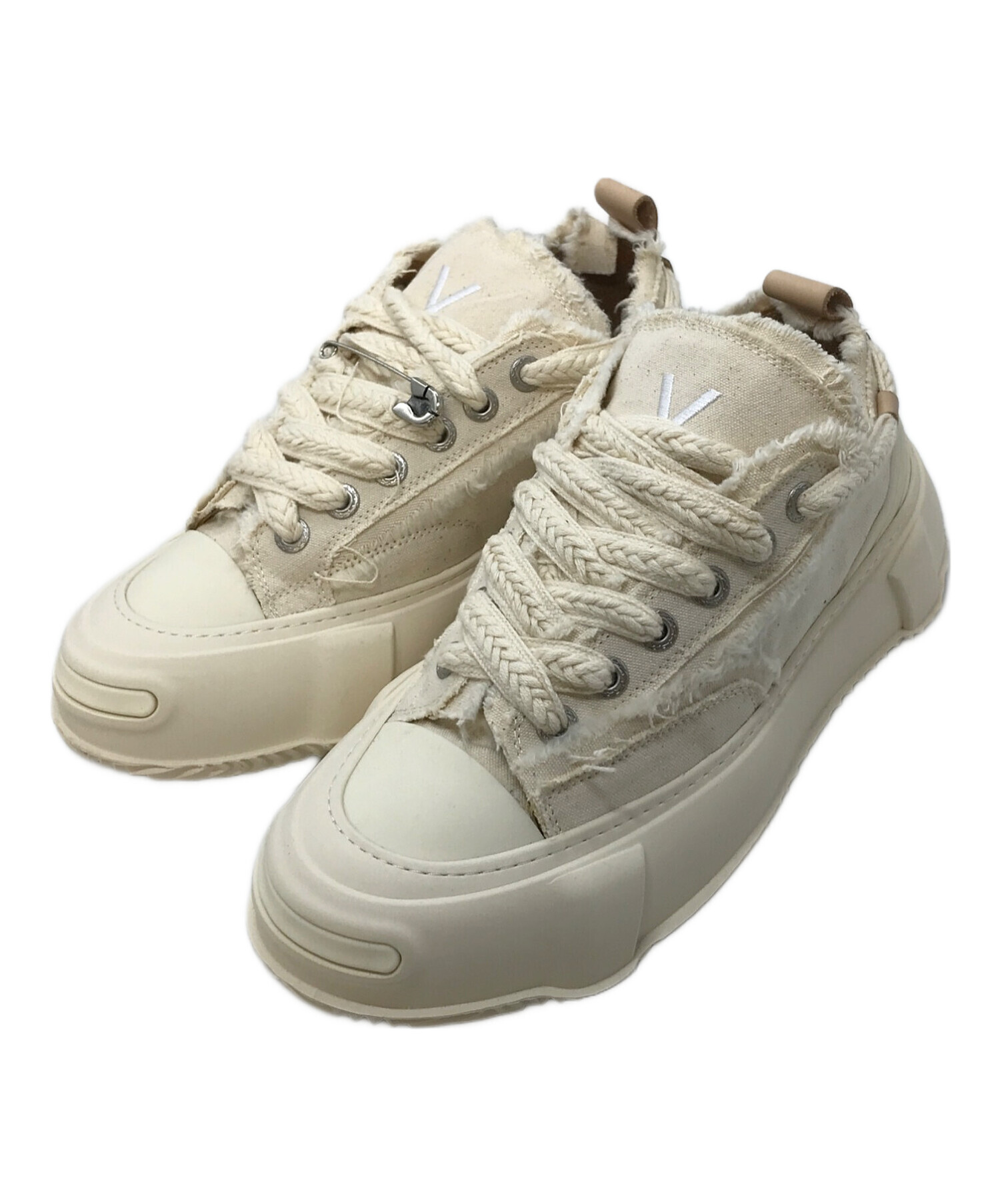 valabasas vision cream スニーカー（白） サイズ：42 中古・古着通販】VALABASAS (バラバサス) ヴィジョンシュー スニーカー