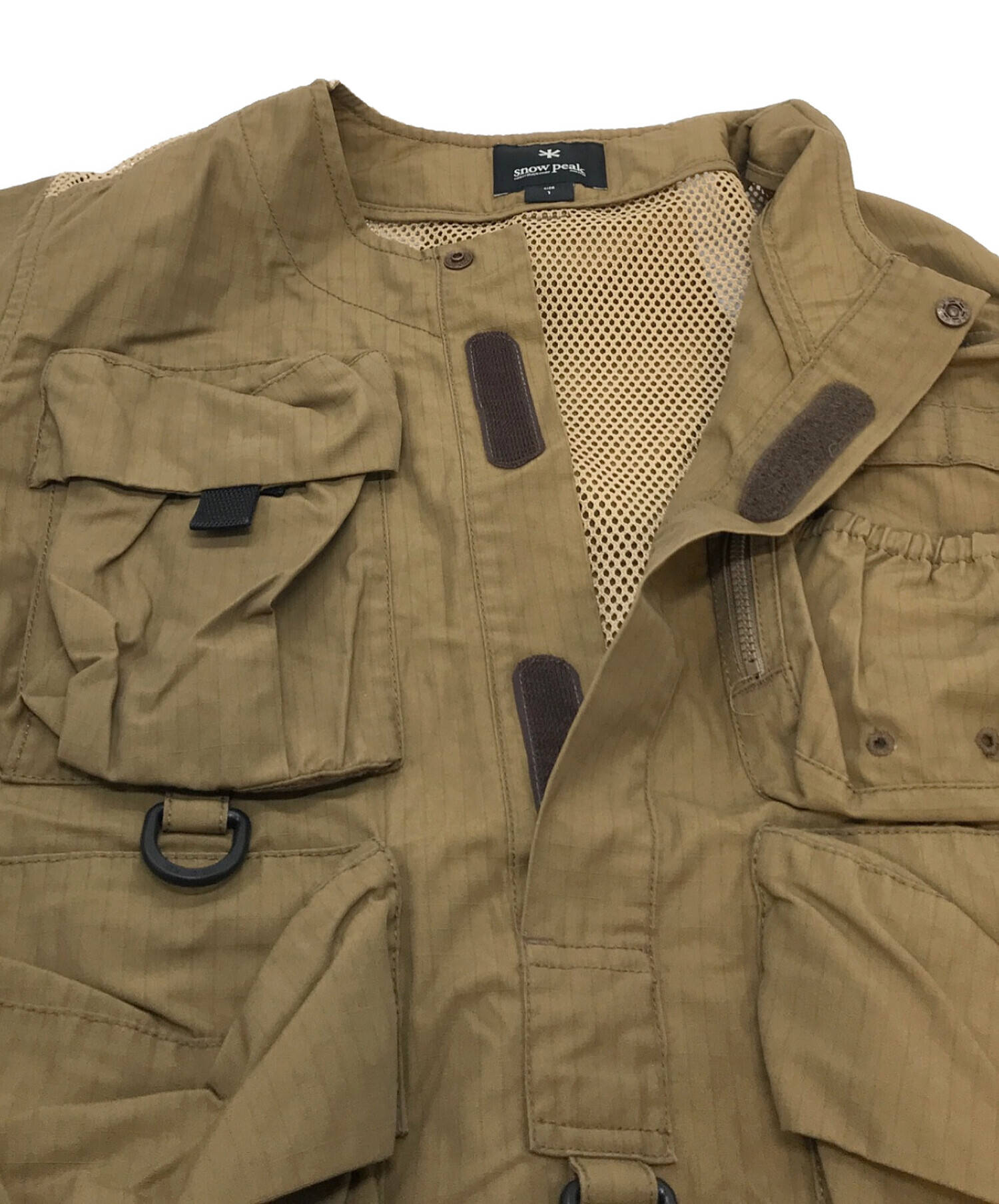 中古・古着通販】snow peak (スノーピーク) Fishing Pullover ベージュ