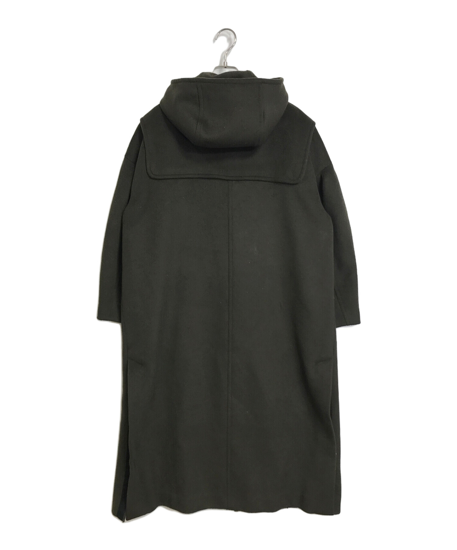 中古・古着通販】PINUE (ピヌエ) ロングダッフルコート グリーン