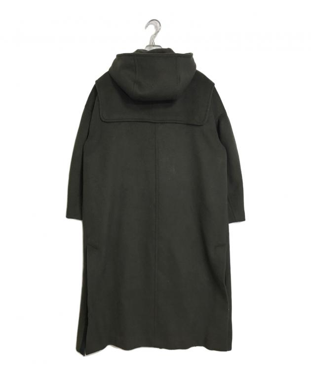 PINUE オリーブグリーン ダッフルコート 中古・古着通販】PINUE (ピヌエ) ロングダッフルコート グリーン