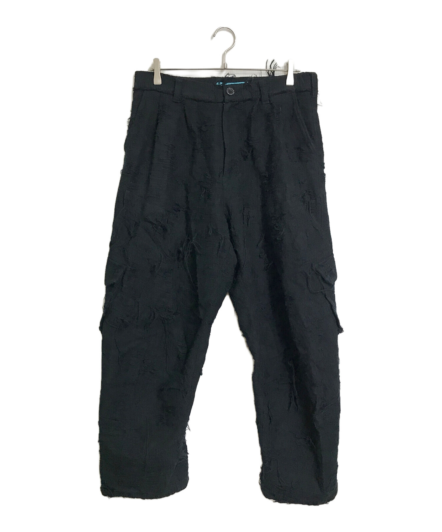 MUZE MINUS CUT JACQUARD 3D TROUSERS MUZE MINUS CUT JACQUARD 3D