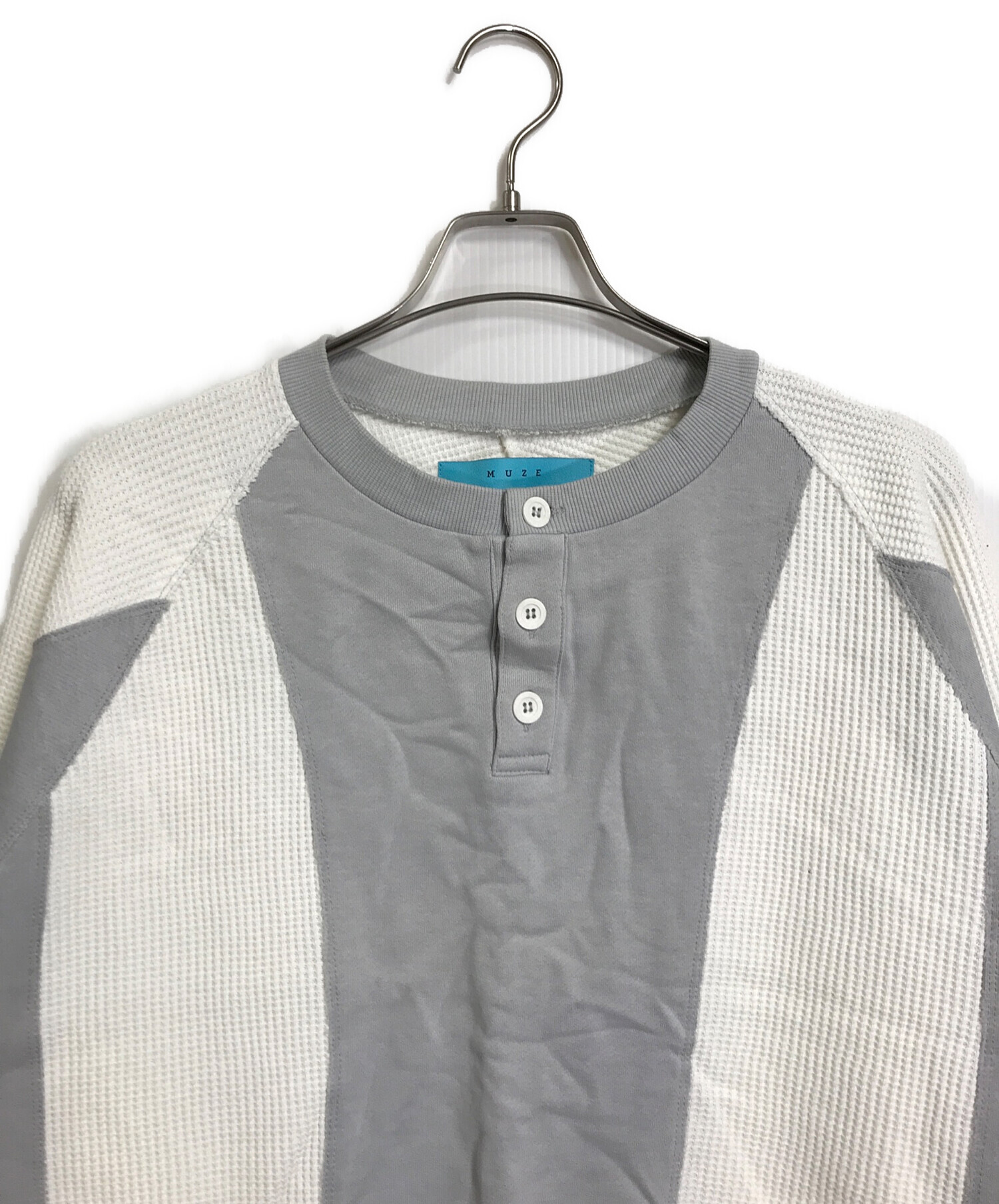 MUZE × EMPTY SETT VARSITY KNIT CARDIGAN 山中拓也着用 MUZE × EMPTY