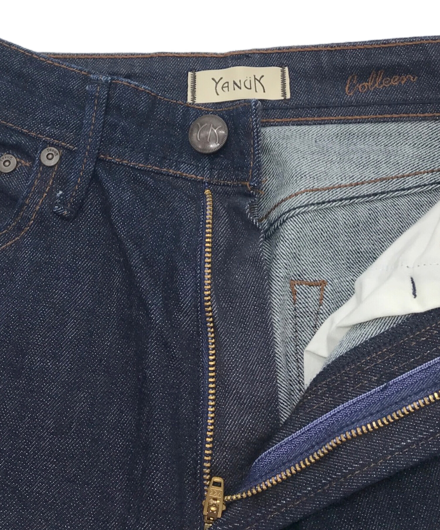 中古・古着通販】YANUK (ヤヌーク) デニムパンツ コリーン 日本製 