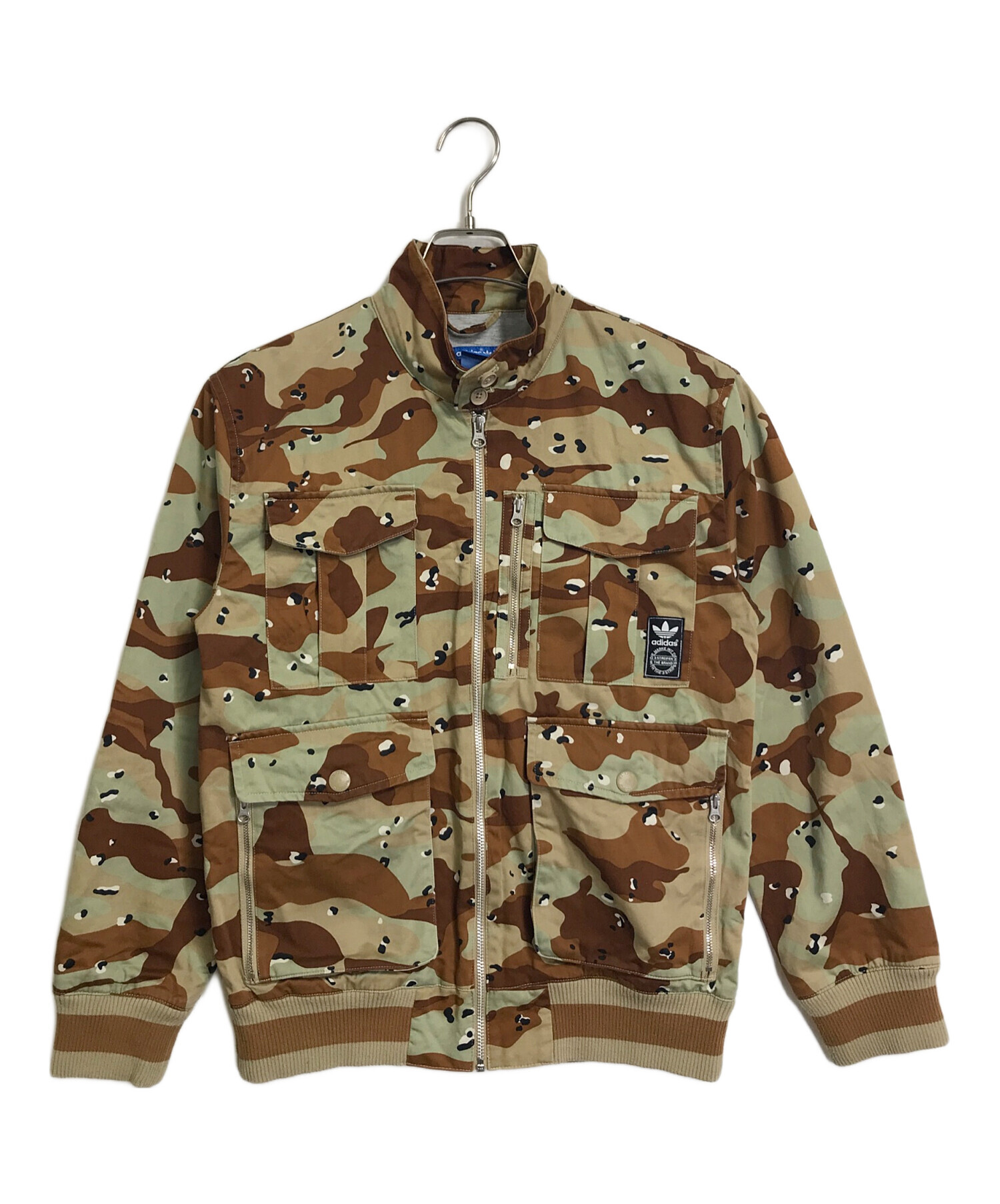 中古・古着通販】adidas (アディダス) ミリタリージャケット カモフラ